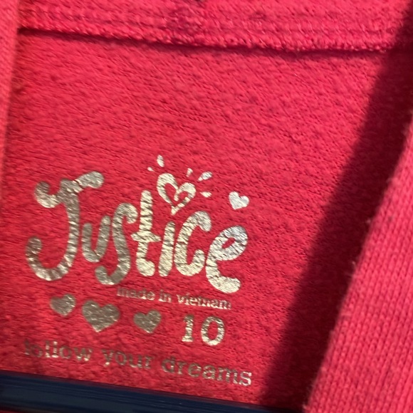 Justice Hoops Basketball Zip Up Hoody - Picture 3 of 4